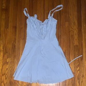 Light Blue Sleeveless Dress